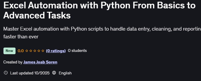 Pictures · Excel Automation with Python From Basics to Advanced Tasks 2025-10