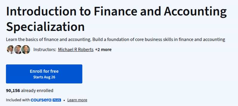 Pictures · Coursera — Introduction to Finance and Accounting Specialization 2025-8