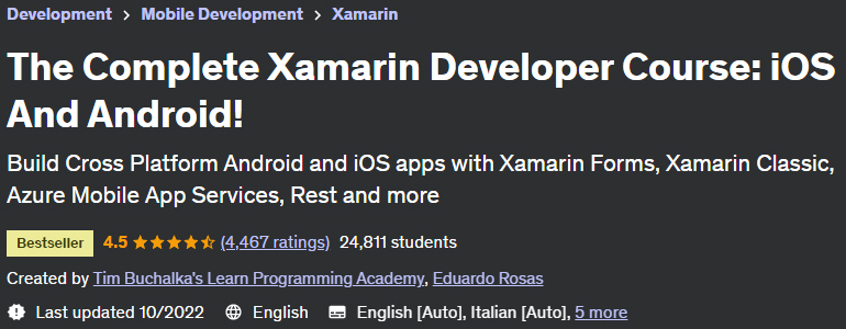Pictures · Udemy — The Complete Xamarin Developer Course: iOS And Android! 2022-10