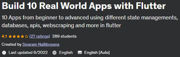 Pictures · Udemy — Build 10 Real World Apps with Flutter 2022-6