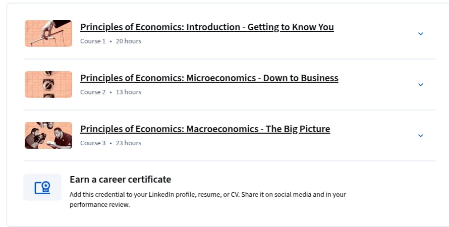 Kursthemen · A Story of Economics: A Principles Tale Spezialisierung 2026-2