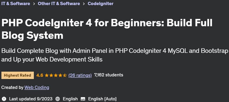 Pictures · PHP CodeIgniter 4 for Beginners: Build Full Blog System 2023-9