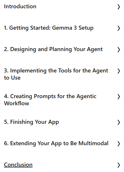 Course topics · LinkedIn — Build with AI: Create a Local AI Agent with Gemma 2025-9