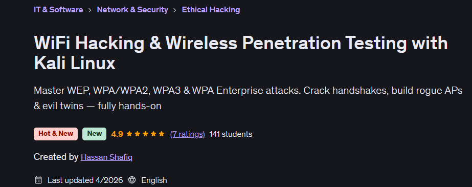 Images · WiFi Hacking & Test de pénétration sans fil avec Kali Linux 2026-4