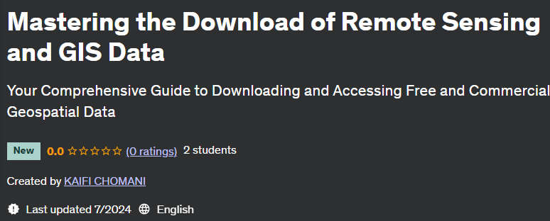 Pictures · Mastering the Download of Remote Sensing and GIS Data 2024-6
