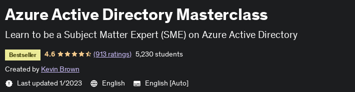 Pictures · Udemy — Azure Active Directory Masterclass 2022-3