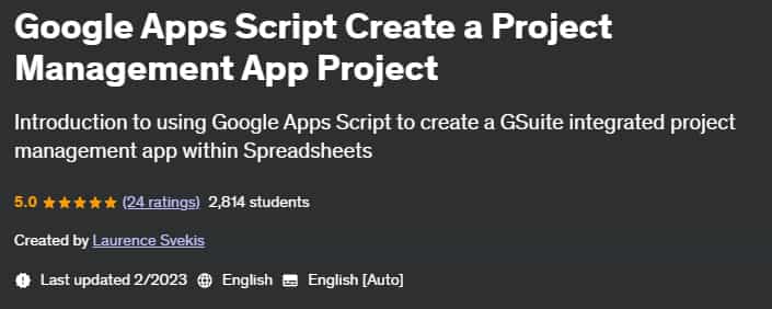 Pictures · Google Apps Script Create a Project Management App Project 2023-2