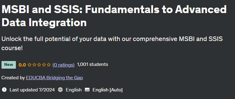 Pictures · Udemy — MSBI and SSIS: Fundamentals to Advanced Data Integration 2024-7