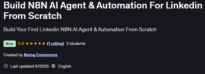 Pictures · Udemy — Build N8N AI Agent & Automation For Linkedin From Scratch 2025-9