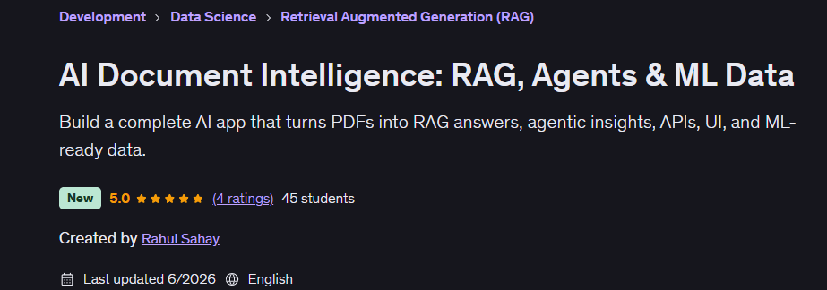تصاویر · AI دستاویزات کی ذہنیت: RAG، ایجنٹ اور ML ڈیٹا 2026-5