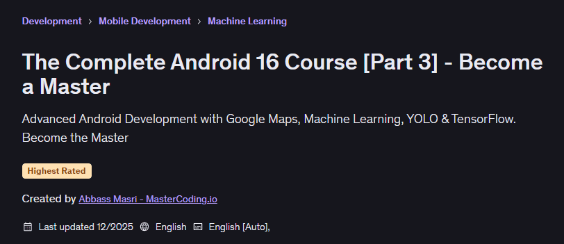 Pictures · Udemy — The Complete Android 16 Course [Part 3] – Become a Master 2025-12