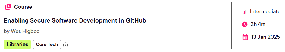 Pictures · Enabling Secure Software Development in GitHub 2025-1