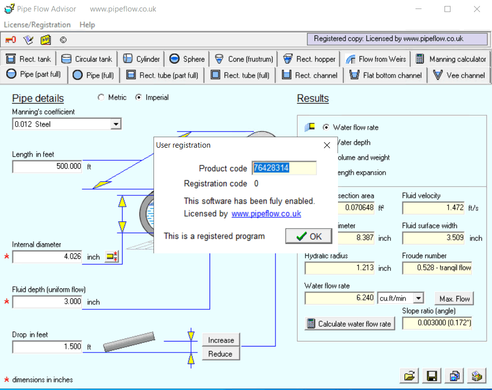 Pictures · PipeFlow Advisor v1.10
