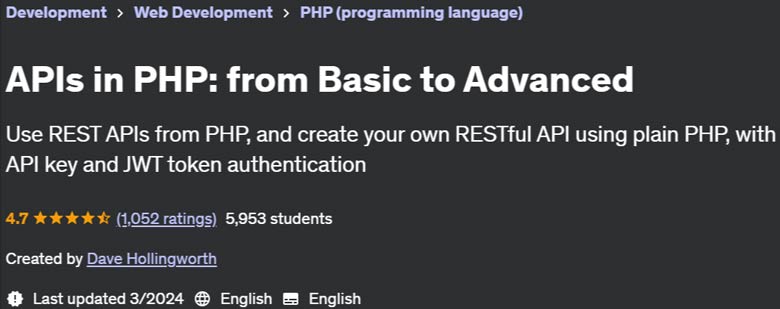 Pictures · Udemy — APIs in PHP: from Basic to Advanced 2024-3