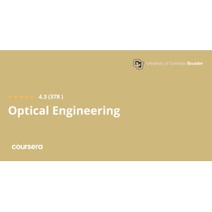 Optical Engineering Specialization 2026-6