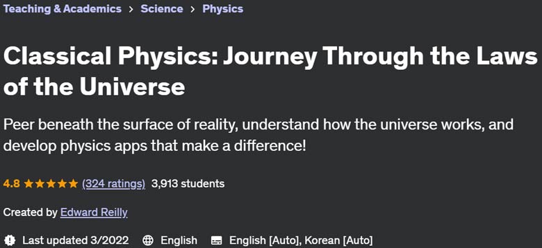 Pictures · Udemy — Classical Physics: Journey Through the Laws of the Universe 2022-3
