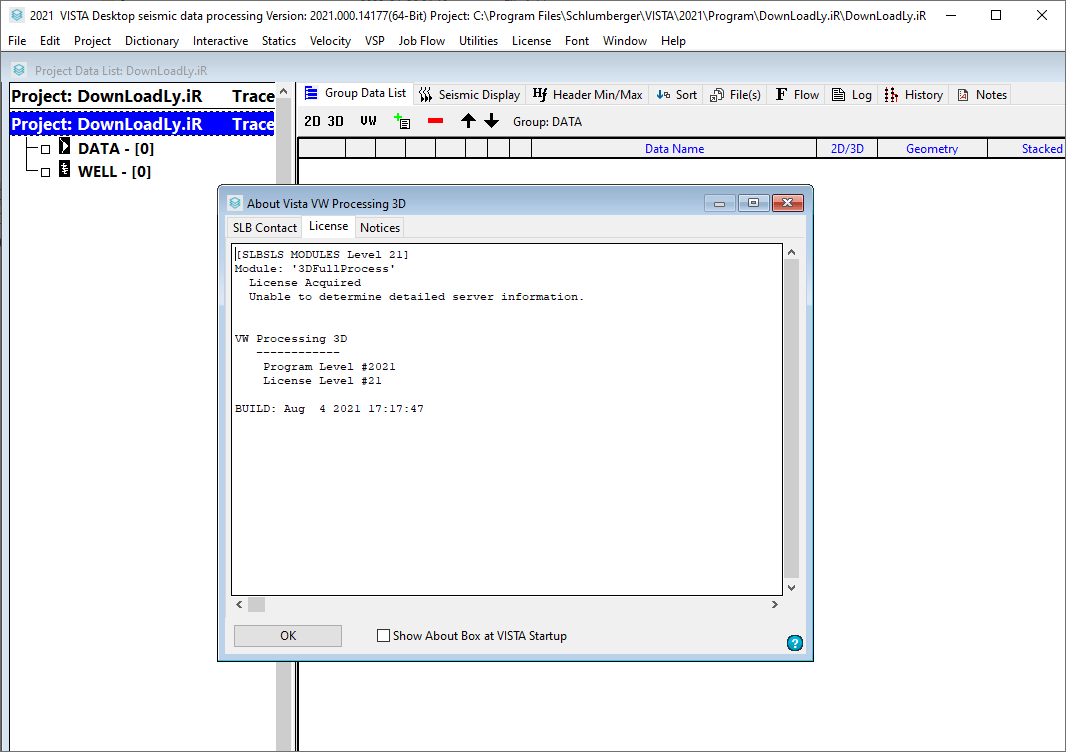 Pictures · Schlumberger VISTA 2021.000.14177 x64