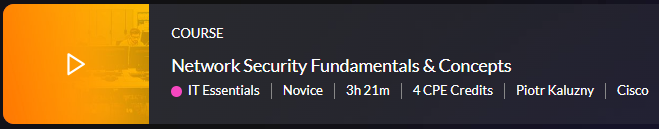 Pictures · INE — Network Security Fundamentals & Concepts 2022-2