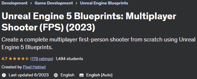 Pictures · Unreal Engine 5 Blueprints: Multiplayer Shooter (FPS) (2023) 2023-6