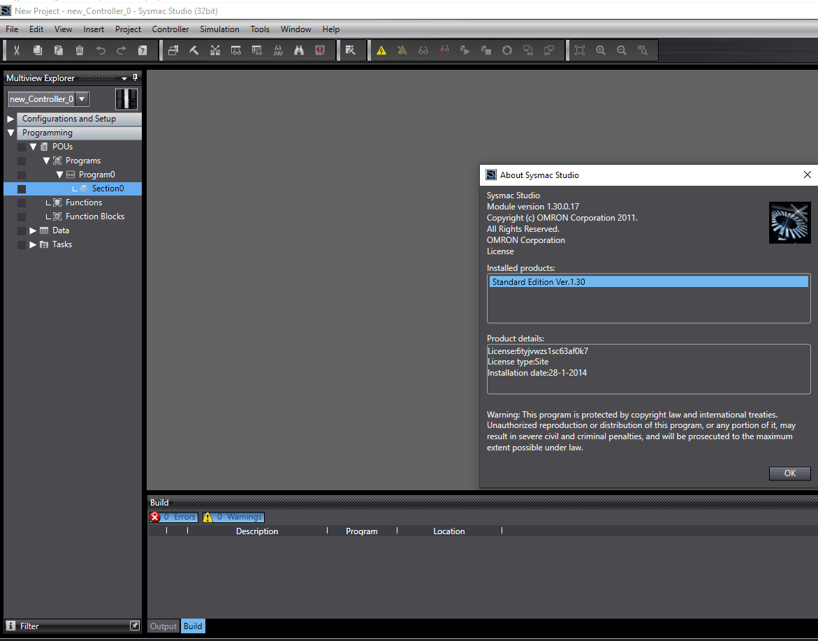 Pictures · Omron Automation Sysmac Studio v1.49