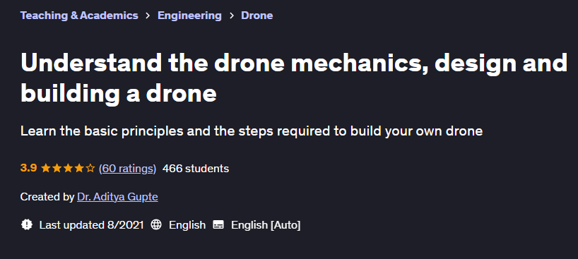 Pictures · Udemy — Understand the drone mechanics, design and building a drone 2021-8