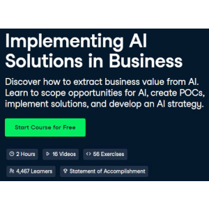 Datacamp — Implementing AI Solutions in Business 2023-11