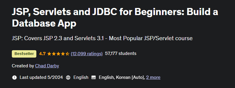 Pictures · Udemy — JSP, Servlets and JDBC for Beginners: Build a Database App 2024-5