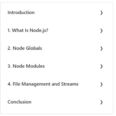 Course topics · LinkedIn — Node.js Essential Training 2022-6