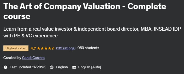 Pictures · Udemy — The Art of Company Valuation – Complete course 2021-3