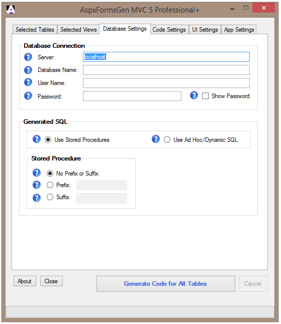 Pictures · AspxFormsGen MVC 5 Professional Plus Edition 1.3.0.2 Retail