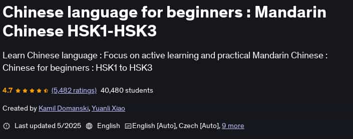 Pictures · Udemy — Chinese language for beginners : Mandarin Chinese HSK1-HSK3 2025-5