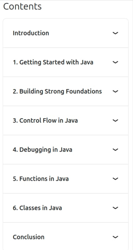Course topics · LinkedIn — Learning Java 17 2022-5