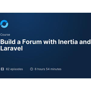 Code Course – Build a Forum with Inertia and Laravel 2023-5