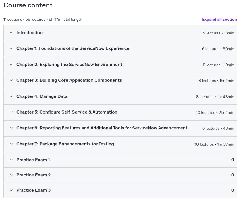 Kursthemen · ServiceNow System Administrator (CSA) Total Exam Prep Kurs 2026-5