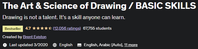 Pictures · Udemy — The Art & Science of Drawing / BASIC SKILLS 2020-3