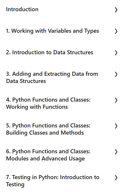 Course topics · LinkedIn — Complete Guide to Python Fundamentals for MLOps 2024-9