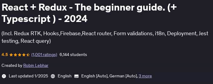 Pictures · Udemy — React + Redux – The beginner guide. (+ Typescript ) – 2024 2025-1
