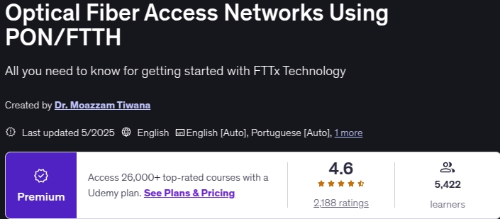 الصور · شبكات الوصول إلى الألياف البصرية باستخدام PON/FTTH 2025-5
