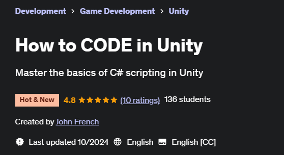 Pictures · Udemy — How to CODE in Unity 2024-10