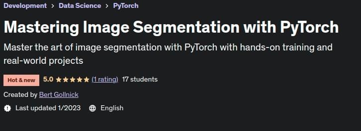 Pictures · Udemy — Mastering Image Segmentation with PyTorch 2023-1