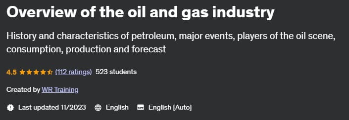 Pictures · Overview of the oil and gas industry 2021-4