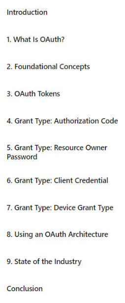 Course topics · Web Security: OAuth and OpenID Connect 2023-10