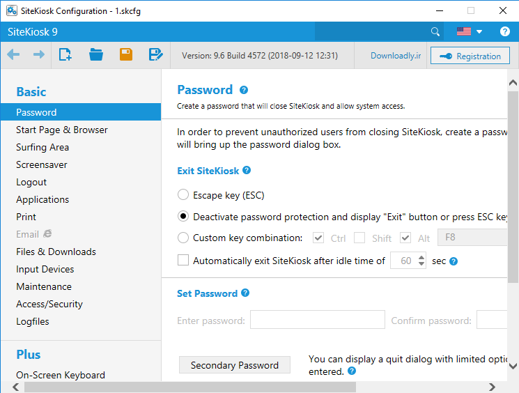 Pictures · SiteKiosk Plus for Windows 9.6 Build 4572 x64