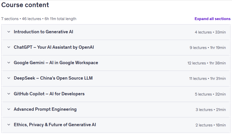 موضوعات الدورة · الجينات AI سيدي : ChatGPT, Gemini , DeepSeek و Copilot 2025-12