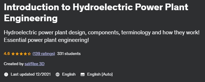 Pictures · Udemy — Introduction to Hydroelectric Power Plant Engineering 2020-9