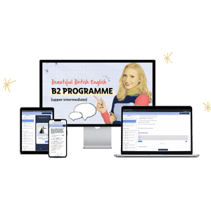 English with Lucy – B2 program and English language acquisition at the Upper-Intermediate level 2024