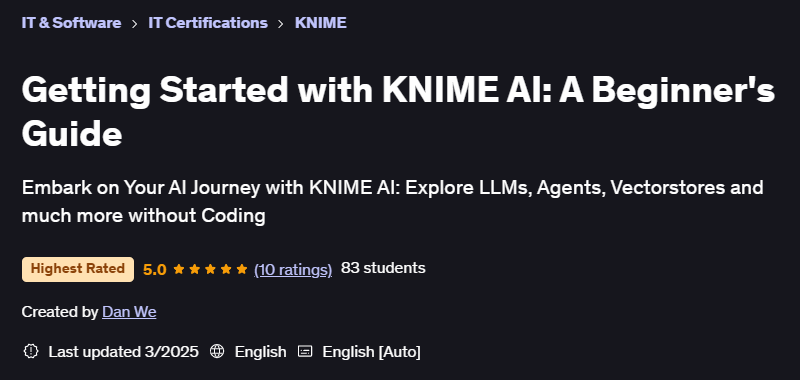 Pictures · Getting Started with KNIME AI: A Beginner’s Guide 2023-9