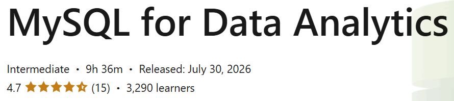 تصاویر · ڈیٹا تجزیہ کے لئے MySQL 2026-7