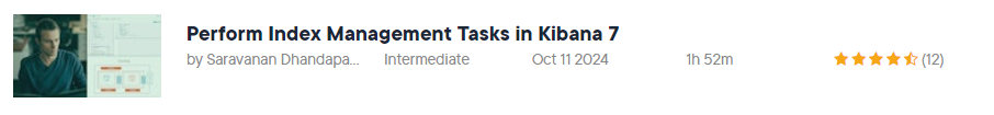 Pictures · Perform Index Management Tasks in Kibana 7 2024-10