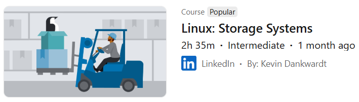 Pictures · LinkedIn — Linux: Storage Systems 2024-12
